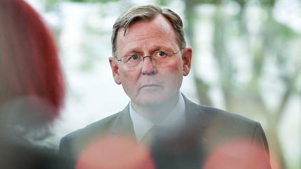 Thüringens Ministerpräsident Bodo Ramelow (Linke) Ende August im Landtag in Erfurt.