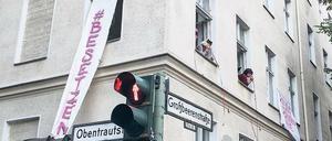 Bleiberecht. Bis Mitte Oktober werden die Besetzer geduldet.