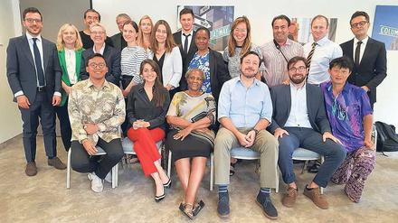 Eine eigene Welt. Sie kamen unter anderem aus Indonesien, Italien, Japan, der Türkei, Ungarn und den USA: die Engagement-Experten auf Deutschlandtrip, in der Woche des Bürgerfestes beim Bundespräsidenten 2018.