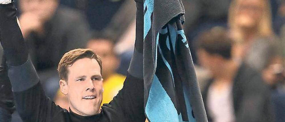 Zweite Reihe. Sven-Sören Christophersen hat seine Karriere im Sommer beendet. Der ehemalige Berliner arbeitet neuerdings als sportlicher Leiter in Hannover.