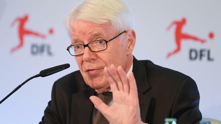 Rückzug. Reinhard Rauball gibt 2019 sein Amt als DFL-Präsident auf.