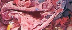 Schönes im Schäbigen. Die übermalte Fotografie „Wo bin ich?“.