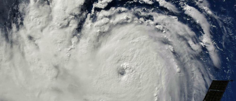 Dieses von der NASA zur Verfügung gestellte Bild zeigt den Hurrikan «Florence», als er sich auf die US-Ostküste bewegt.
