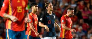 Schwarzer Dienstag. Bei Luka Modric und seinen Kroaten lief gar nichts zusammen.