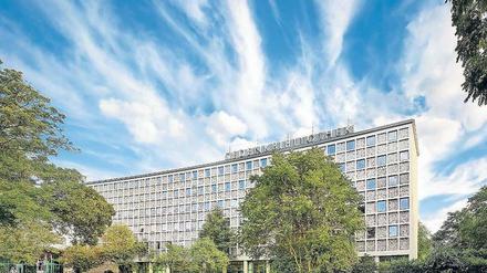 Das Gebäude der Amerika-Gedenk-Bibliothek in Berlin-Kreuzberg.