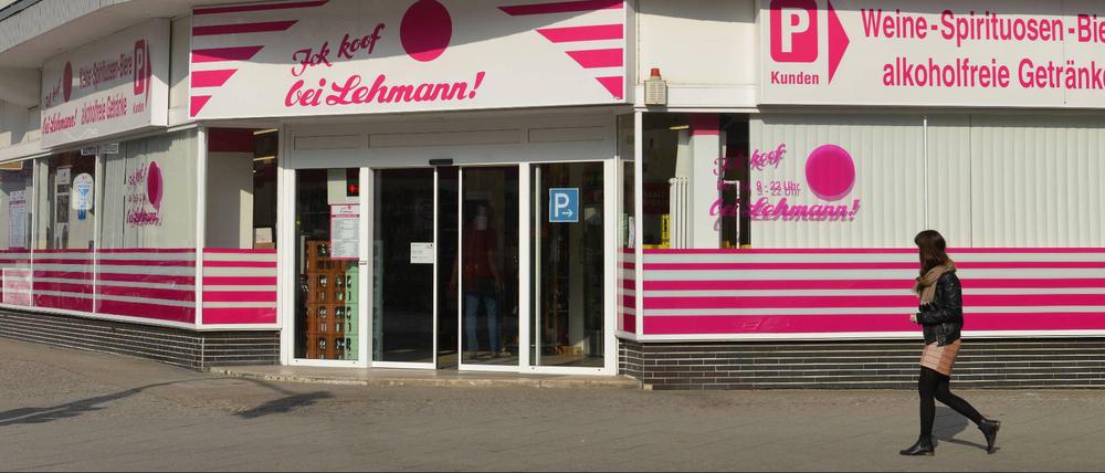 Getränke Lehmann, Uhlandstrasse, Wilmersdorf, Berlin Deutschland 