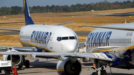 In Deutschland bleiben am Mittwoch wahrscheinlich alle Ryanair-Flieger am Boden.
