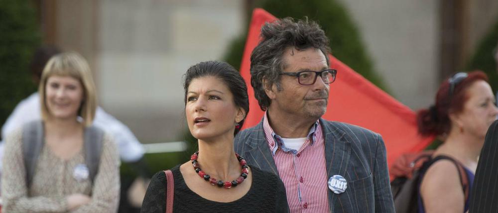 Ihr Mann fürs Grobe: Sahra Wagenknecht und Diether Dehm
