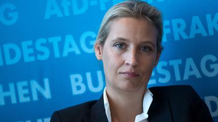 Alice Weidel, AfD-Fraktionschefin im Bundestag.