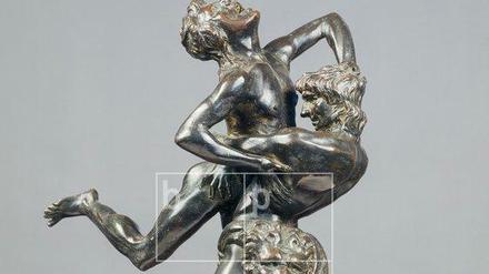 Männer am Heldenwerk: Antonio del Pollaiolos Skulptur "Herkules und Antaios"