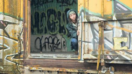 Moderne Hobos. Die 13-jährige Tom (Thomasin McKenzie) lebt mit ihrem Vater im Wald.