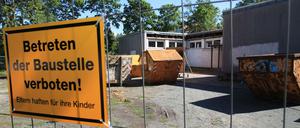 An jeder zweiten Berliner Schule wird aktuell gebaut. (Symbolbild)
