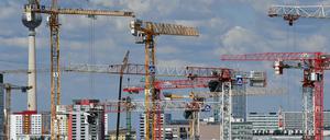 Berlin, eine Stadt mit großen und kleinen Baustellen.