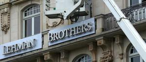Im September 2008 meldete Lehman Brothers Insolvenz an.
