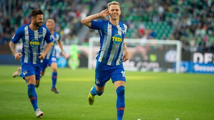 Berlins Ondrej Duda jubelt derzeit ständig.