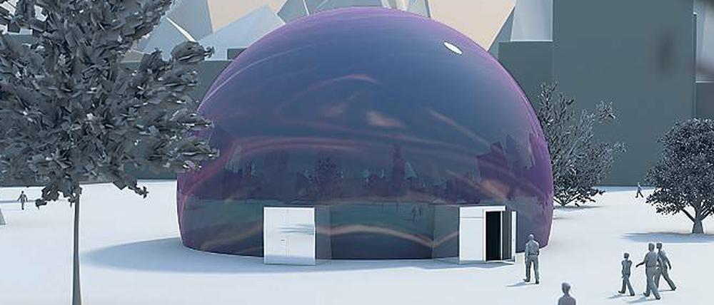 Non stop immersiv. Die Festspiele mäandern mit einem Planetarium zum Mariannenplatz.