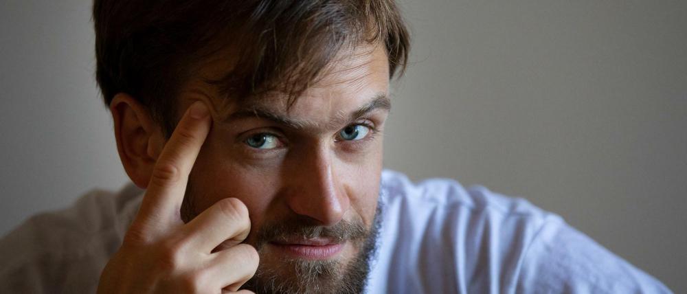Pjotr Wersilow, ein Mitglied der russischen Polit-Punk-Band Pussy Riot.
