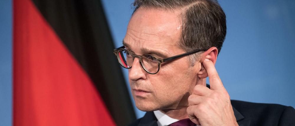 Außenminister Heiko Maas (SPD).