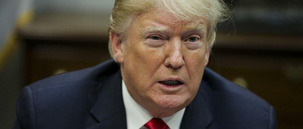 6000 Produkte aus China belegt US-Präsident Donald Trump diesmal mit Strafzöllen.