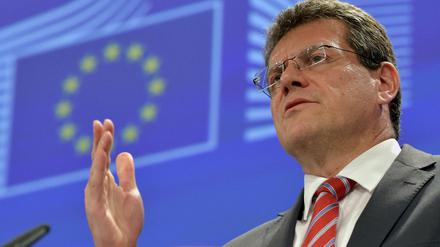 Möchte gern Kommissionspräsident werden: der 52-jährige Slowake Maros Sefcovic.