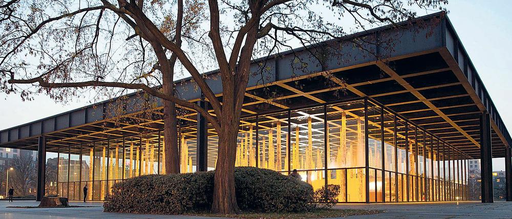 Prachtbau. Die Neue Nationalgalerie von Mies van der Rohe.