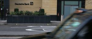 Die Deutsche Bank in London. 
