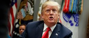 Harte Linie gegen China: US-Präsident Donald Trump