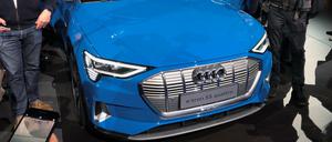 Audi stellt in Kalifornien sein erstes Elektroauto vor.