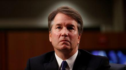 Trumps Richterkandidat Brett Kavanaugh bei der Anhörung im US-Senat. 