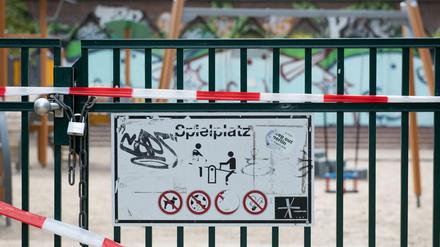 Der Spielplatz am Arnimplatz war nach einem Reißzwecken-Fund gesperrt. 