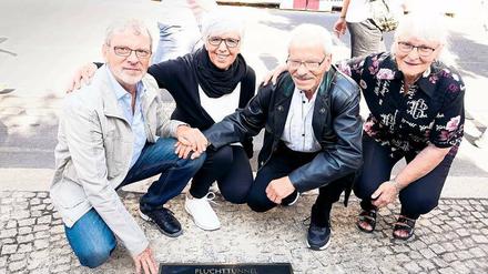Manfred und Peter Höer und ihr Freund Peter Schöpf gruben im Jahr 1972 an der Zimmerstraße in Mitte einen Fluchttunnel. 