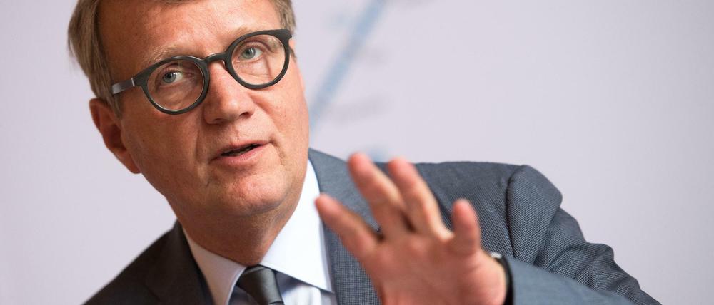 Ronald Pofalla, Vorstand Infrastruktur der Deutschen Bahn AG und Co-Vorsitzender der Kohlekommission der Bundesregierung