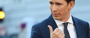 Österreichs Kanzler Sebastian Kurz hat gegenwärtig den EU-Ratsvorsitz inne.