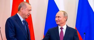Erdogan und Putin haben sich auf die Einrichtung einer demilitarisierten Zone in der syrischen Provinz Idlib geeinigt.