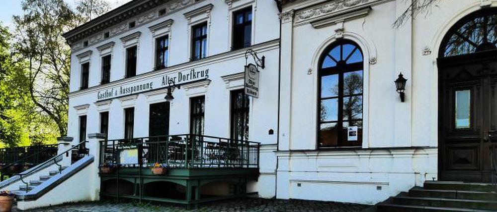 Schmuckstück. Für den Alten Dorfkrug Lübars wird ein Pächter gesucht.