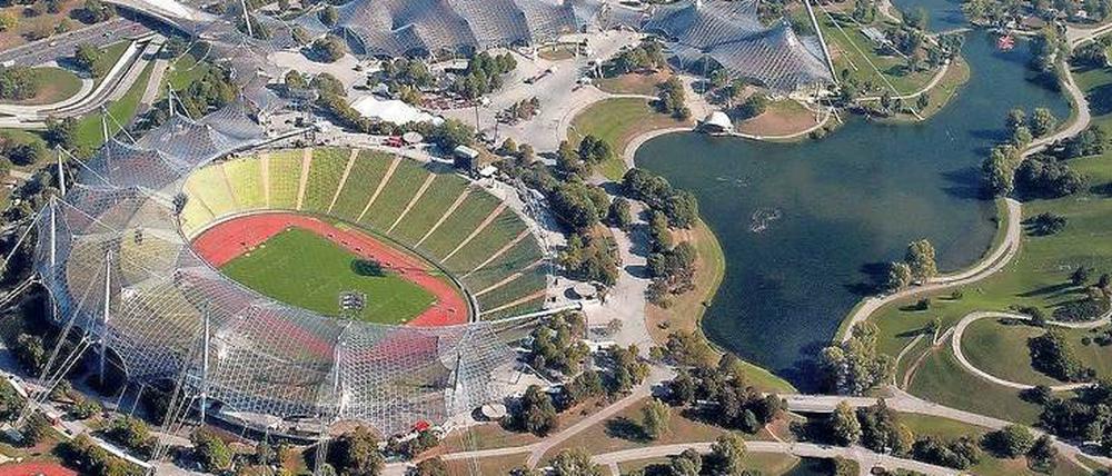 Der Olympiapark in München.