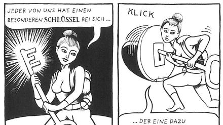 Geschrieben hat das Werk die Neurowissenschaftlerin Hana Roš, die amüsanten und prägnanten Schwarz-Weiß-Bilder stammen von ihrem Kollegen Matteo Farinella.