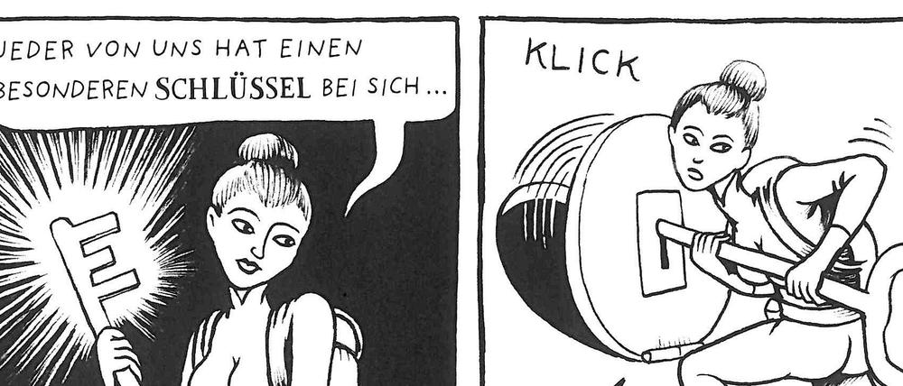 Geschrieben hat das Werk die Neurowissenschaftlerin Hana Roš, die amüsanten und prägnanten Schwarz-Weiß-Bilder stammen von ihrem Kollegen Matteo Farinella.