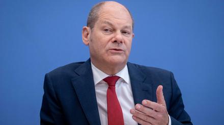 Olaf Scholz.