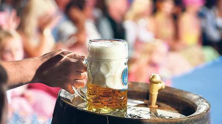 Anstich. Die Oktoberfest-Saison hat in Berlin begonnen.