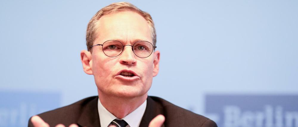 Der regierende Bürgermeister von Berlin, Michael Müller.