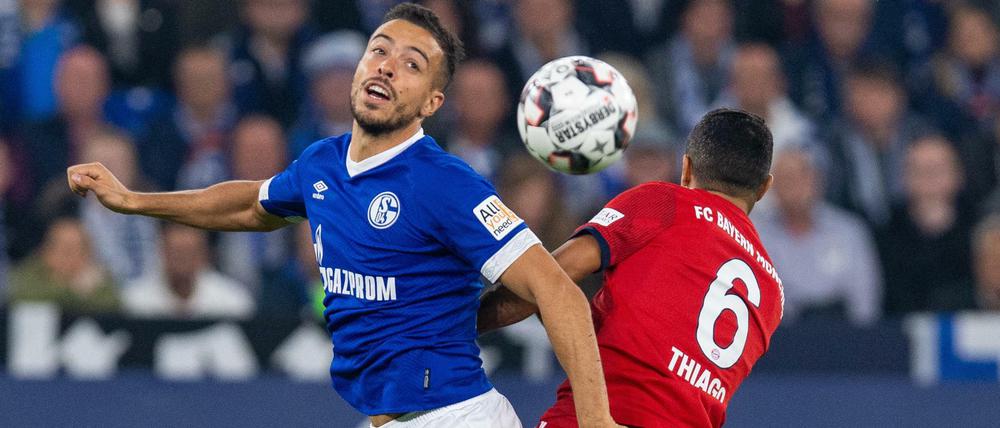Franco Di Santo (l.) war nicht einverstanden mit seiner Auswechslung.
