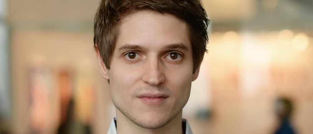 Der junge deutsche Bestsellerautor Benedict Wells.