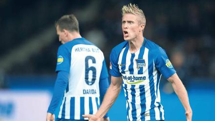 Feuer im Spiel. Per Skjelbred ist nicht der große Stratege, aber immer ein vorbildlicher Arbeiter.