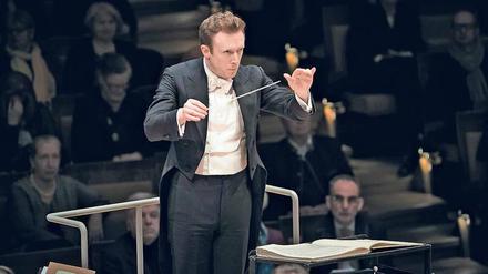 Harmonie-Strategie. Daniel Harding dirigierte Bruckners Fünfte. 