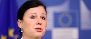 Justiz- und Verbraucherschutzkommissarin Jourová hat ein massives Problem mit Facebook. 