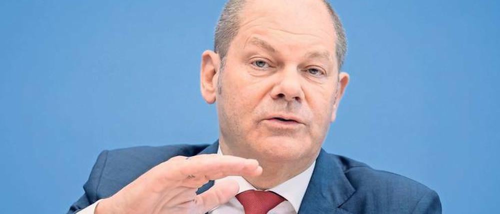 Olaf Scholz.