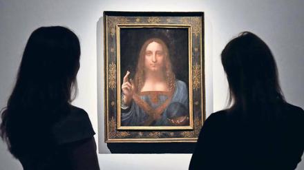 Im Rahmen. „Salvador Mundi“ von Leonardo da Vinci wurde für 450 Millionen Dollar versteigert. 