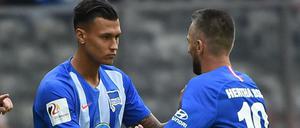 Wachablösung. Davie Selke (l.) könnte in Bremen zur ersten Elf gehören.