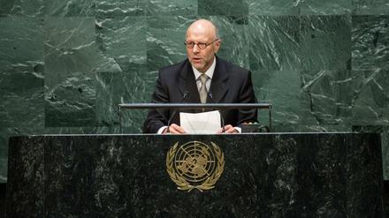 Harald Braun, Ständiger Vertreter Deutschlands bei den Vereinten Nationen.